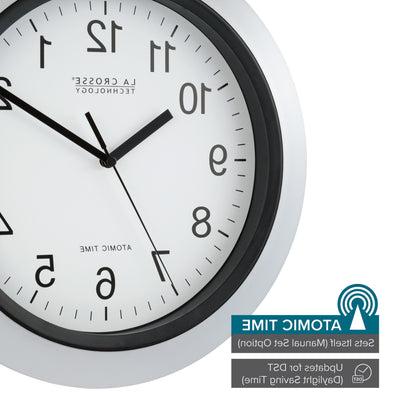WT-3129SX1 12" Atomic Wall Clock